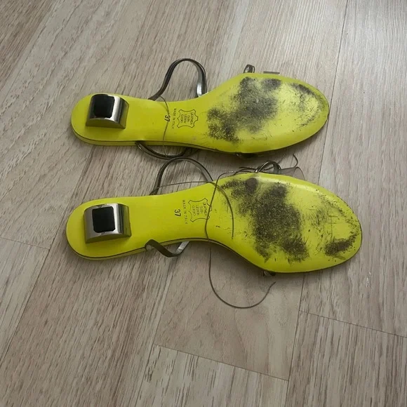 Emilio Pucci Yellow and Green Sandals - Picture 2 of 4